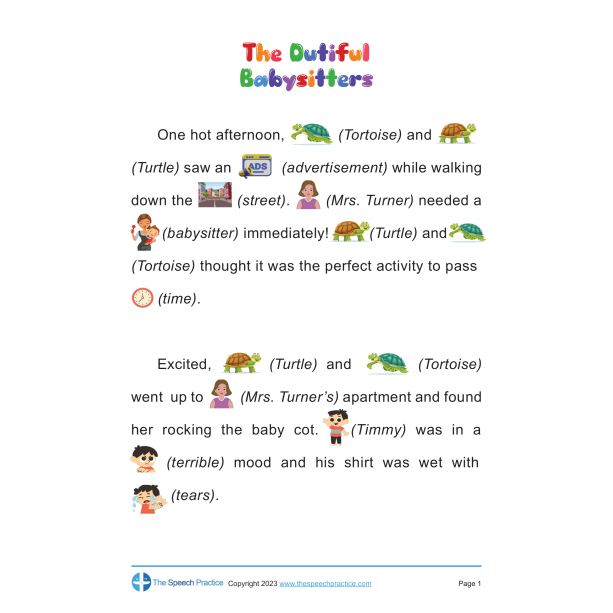 T Articulation Stories